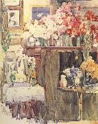 Childe Hassam Celis Thaxter's Sitting Room (nn02) Sweden oil painting reproduction